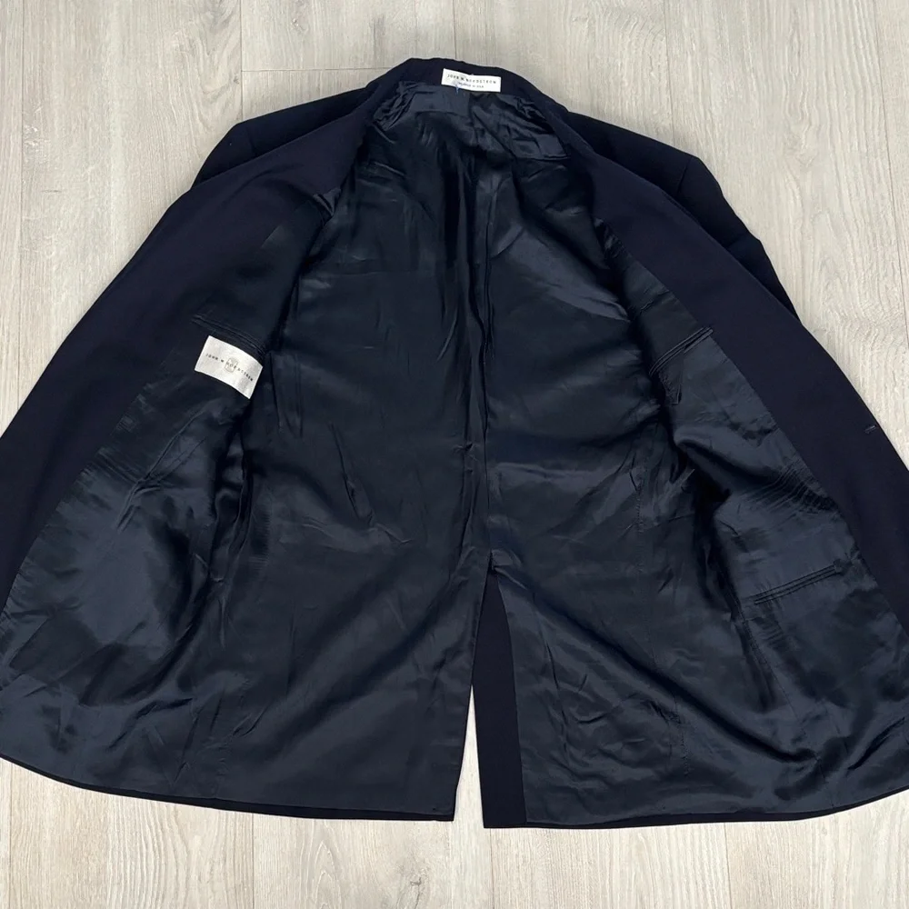 🔥BUNDLESALE Men's 46R John W Nordstrom Navy Blue Blazer Sports Jacket